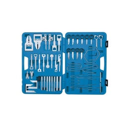 Kit complet de dépose d'autoradio - 52 pcs 52 combinaisons permettant de retirer la plupart des autoradios présent sur le marché en incluant Blaupunkt, Grundig et Becker Applications incluent Ford | Volkswagen | Audi | BMW | Mercedes-Benz | Porsche | Opel
 Kit esssentiel pour la dépose et la pose d'autoradio Fabrication en acier  