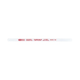 Paquet 10 lames bi-métal 10 dents

- pour la coupe de toutes sortes d'acier
- très flexible
- lame hss 5% molybdene
- denture alternee 
- trempage étage 