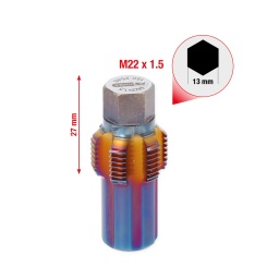Pour tarauder des filetages spéciaux rouillés et endommagés
Parfait pour les filtres à particules dans des installations d’échappement
Avec 6 profils de coupe pour un centrage parfait
Version particulièrement courte
Avec rainures de nettoyage dans le boulon de guidage
Idéalement conçue pour les endroits exigus
Avec entraînement 6 pans extérieur pour une transmission parfaite de la force
En acier spécial
Nouveau revêtement en matériau dur