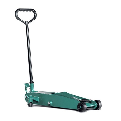 Cric rouleur hydraulique 3T avec pédale d'approche rapide 