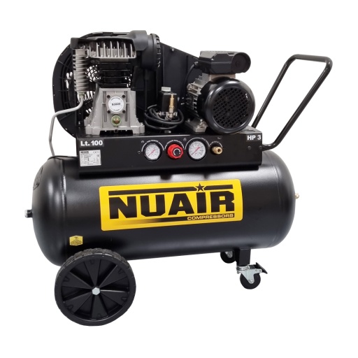 Compresseur à piston 3 CV 100 L 230 V reduction sonore