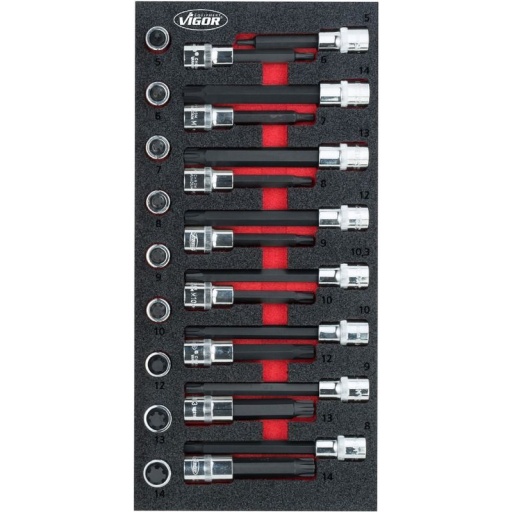 Module douilles Ribe 25 pièces 