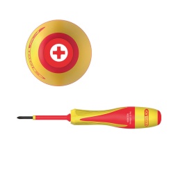 Tournevis isolées phillips ultimate
- selon din 7438 / din iso 8764
- isolation selon iec 60900
- manche bi-matière
- code couleur
- pointe brunie
- acier s2
- résistant aux produits chimiques