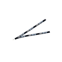 Lanière avec marque Laser Tools Racing dotée d'une agrafe à libération rapide, idéale pour retenir des articles légers comme des clés, des cartes d'identité/de sécurité, des clés USB ou un sifflet.

Lanière avec marque Laser Tools Racing, idéale pour le transport d'articles susceptibles de se perdre facilement.
Dimensions : taille unique (20 mm x 900 mm) avec libération rapide.
Tissu : 100 % polyester.
La libération rapide s'ouvre si la lanière se coince quelque part.
Couleur : noir.