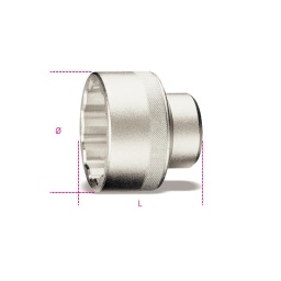 Douille de serrage pour écrou de moyeu fiat daily
- 12 pans 1"
- 65mm - long 75mm - qualité premium beta depuis 1939