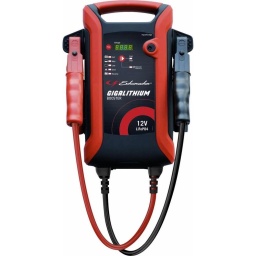 Booster lithium professionnel puissant et ultra léger.
Pour motos, voiture, camionnettes.
50-60Hz.
Longueur du câble : 0,50m.

Livré avec :
câbles cuivre 2x500mm / section 10mm²
chargeur 230V 1,3A
Longueur du câble
0,50m
Alimentation
12V
Ampérage
1,3A
Courant max
2000/4000A
Tension de sortie
12V
Courant de démarrage
800A
Modèle
Gigalithium 12V
Dimensions
350x230x65mm
Poids article
3KG