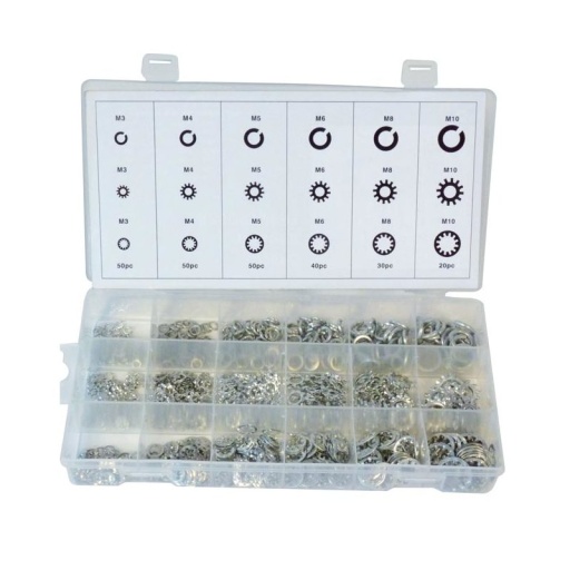 Assortiment 720 rondelles éventail