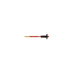 Pointerolle de maçon reaffutable

- poignée de sécurité pare-coups
- poignée resistante aux hydrocarbures
- acier au chrome vanadium
- corps rond
- diamètre 14mm - longueur 250mm 