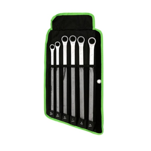 Cl&eacute; xxl &agrave; cliquet 6 pi&egrave;ces en trousse