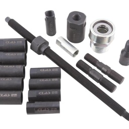 Kit mise en place arbres de transmission/cardans. à l'aide de douilles ou d'écrous spécialement dimensionnés pour se fixer sur la transmission, une vis de traction verrouillée à son extrémité va permettre le guidage de celle-ci dans le moyeu. Format 1/4 de tiroir. Montage rapide et précis. Affectations : Multimarques. Pas de risque d'endommager les cannelures.
A l'aide de douilles ou d'écrous spécialement dimensionnés pour se fixer sur la transmission, une vis de traction verrouillée à son extrémité va permettre le guidage de celle-ci dans le moyeu. 
Format 1/4 de tiroir
Montage rapide et précis

Affectations :
Multimarques


Pas de risque d'endommager les cannelures
À PROPOS DE LA MARQUE CLAS
Notre Marque CLAS « Garage Solutions » basée en Savoie (France), a été créée en 1996. Nous sommes depuis toujours un acteur innovant de l’équipement et de l’outillage technique pour véhicules légers, utilitaires et poids lourds. Aujourd’hui, nous évoluons vers un écosystème offrant des solutions globales, bénéfique pour l’ensemble de nos partenaires. Nous nous adaptons à vos besoins et budgets, en étant toujours plus simple et réactif avec des hommes et des femmes experts, passionnés, au cœur d’une digitalisation à votre service. Consolidant notre leadership en France, nous accélérons notre expansion afin de devenir un acteur clef à l’international. 