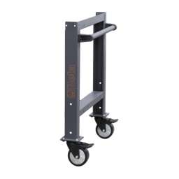 Pieds montés sur roues directrices équipées d'un frein et poignée, pour établis modulables C58BC
- Structure métallique robuste, avec trous de fixation pour étagères
- 2 roues directrices Ø 125 mm avec freins
- Poignée latérale directrice permettant de déplacer facilement l'établi
- Hauteur totale : 824 mm, roues comprises
- Couleur : gris anthracite RAL7016
- Capacité de charge : 400 kg
9,5 kg
180x715x866 mm