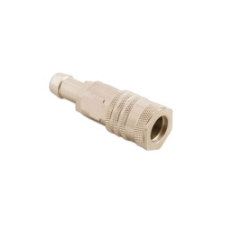 Raccord rapide pour radiateur sur Scania Convient pour Série 4 et 5 sur Scania Fabrication en acier Finition chromée Bout moleté pour une bonne prise en main Raccord rapide permettant de remplir les radiateurs sur flotte PL