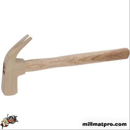 Marteau de coffreur BRONZEplus manche hickory, tête 400g, 340mm
