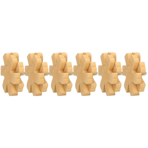 Gommes de nettoyage en hélice, Ø 90 x 20 mm, pack de 6