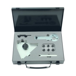 Jeu d'outils de calage moteur - alfa roméo / fiat / lancia
- pour le blocage du vilebrequin
- pour le remplacement de la courroie de distribution
- coffret métallique
utilisation : alfa roméo mito. giullietta multiair 105. multiair turbo 135. 163 / 170 (2009-2013) fiat punto evo. punto. bravo (2009-2013) lancia delta (2010-2013) (code moteur: 955a6.000 / 955a7.000 / 955a8.000 / 955a2.000 / 940a2.000
levier tendeur
outil d'alignement de vilebrequin
assortiment de goujons
vis mm x 20.0 mm outil de réglage de tendeur