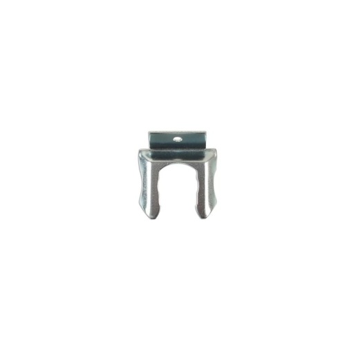 Clip de fixation de tube de frein en argent 30.4mm x 27.8mm 10pcs
