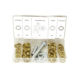Assortiment de 100 diaillets + 3 outils de pose
diamètre int 14mm 