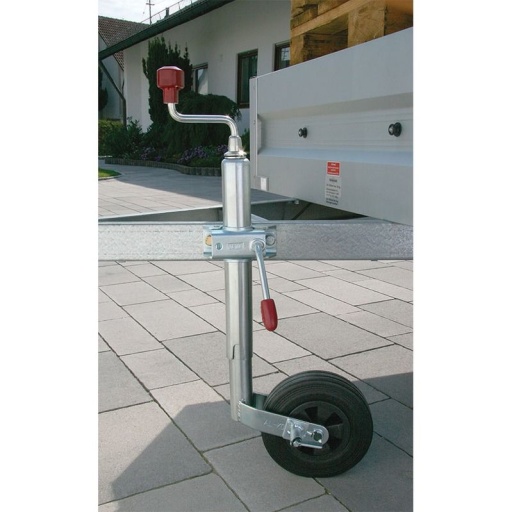 Roue jockey avec PINSTOP charge maxi 150kg 