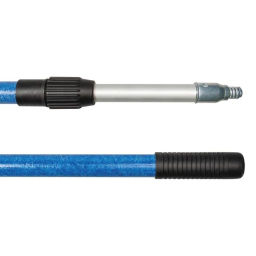 Manche télescopique en fibre de verre 2x1,5m à visser