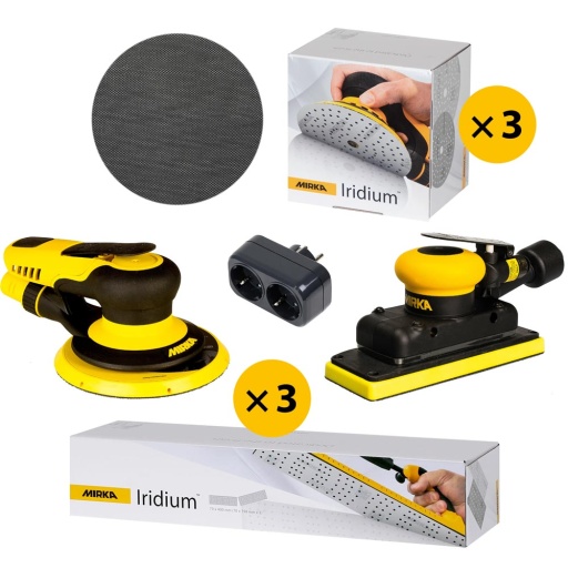 Pack iridium duo pneumatique pros 625cv 2.5+os 383cv essentiel