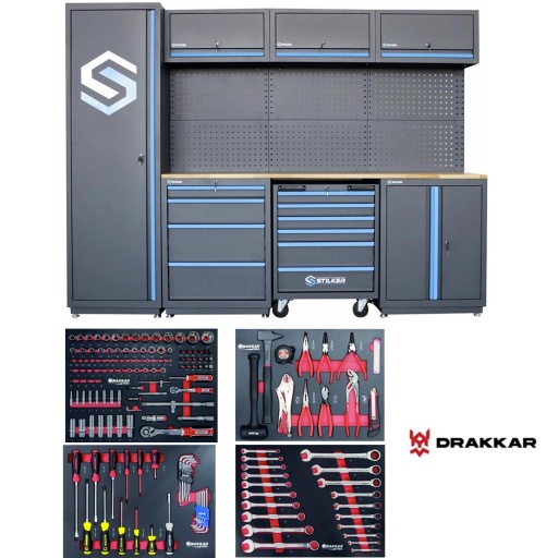 Mobilier complet avec outillage drakkar