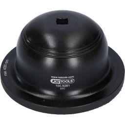 Ponceuse à moyeux en aluminium sans disque de nettoyage 150 mm