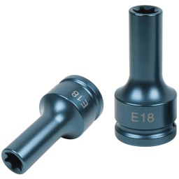 Pour serrer et desserrer les vis de culasse 
Carré intérieur selon DIN 3121 / ISO 1174 
Profil TORX® E 
Uniquement pour utilisation à chocs 
Brunie 
Chrome-Molybdène 

 Utilisation : véhicules utilitaires MAN équipés de moteurs Common Rail D20
