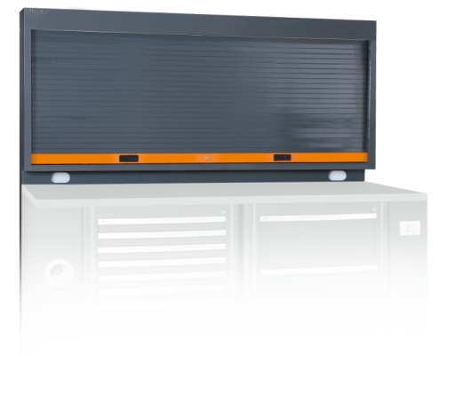 Paroi porte-outils avec volet roulant et prédisposition pour 2 prises électriques