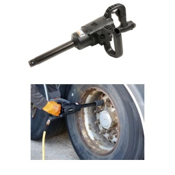 La r&eacute;f&eacute;rence Laser 9208 est dot&eacute; d'un corps en composite sp&eacute;cialement con&ccedil;u pour &ecirc;tre l&eacute;ger et solide, et pour aider &agrave; &eacute;viter la perte de chaleur au niveau des mains normalement ressentie lors de l'utilisation d'outils pneumatiques puissants. 
Enclume allong&eacute;e (arbre de sortie) pour l'acc&egrave;s aux &eacute;crous de roue encastr&eacute;s et le confort de l'utilisateur, beaucoup plus l&eacute;g&egrave;re que les autres mod&egrave;les du secteur. 
Ces caract&eacute;ristiques la rendent bien plus conviviale et moins fatigante &agrave; utiliser, prot&eacute;geant ainsi de mani&egrave;re optimale la sant&eacute; et la s&eacute;curit&eacute; de l'utilisateur. 
Solution id&eacute;ale pour le remplacement des roues de poids lourds, la r&eacute;paration des v&eacute;hicules, l'entretien des flottes, les installations lourdes, la construction et l'agriculture.

Entra&icirc;nement 3/4" produisant un couple maximum de 2170 N.m.
Couple de service : 1 763 N.m &agrave; 5 secondes. Couple de desserrage : 3 526 N.m &agrave; 25 secondes.
Niveau sonore : 98,5 dB. Consommation d'air : 7 cfm (11,9 m&sup3;/h). Poids : 4,6 kg. Longueur : 520 mm.
Corps en alliage de magn&eacute;sium, pales de rotor mont&eacute;es sur ressort, m&eacute;canisme double marteau et &eacute;chappement lat&eacute;ral.
Admission d'air : 3/8" BSP. Pression d'entr&eacute;e d'air : 90 psi. Pour la version entra&icirc;nement 1", voir la r&eacute;f&eacute;rence Laser 9024.