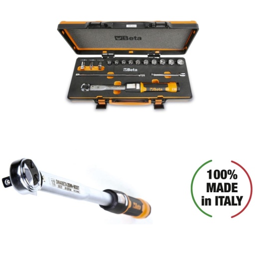 Coffret clé dynamométrique 10-50Nm 16 pièces 3/8