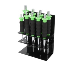 Jeu de burins et chasse-goupilles COMPETITION 9 pcs
Pointe en acier trempé
Tranchant réaffûtable
Polie à blanc
Chrome-Molybdène