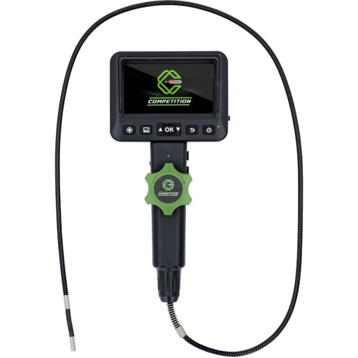 Vid&eacute;oscope 6mm t&ecirc;te orientable par molette &eacute;clairage 8 led