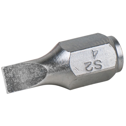 Embout de vissage 1/4" Fente 4,0 mm, L. 18 mm du coffret 918.3050