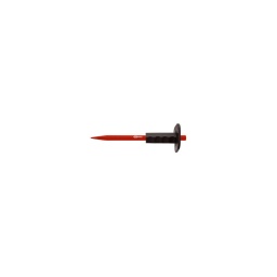 Pointerolle de maçon gamme  chantier

- poignée de sécurité pare-coups
- poignée resistante aux hydrocarbures
- acier au carbone manganese silicium
- corps octogonal
- diamètre 18mm - longueur 400mm 
