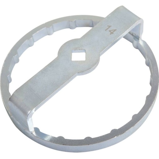 Clé filtre à huile ø107mm 18 pans 3/8"