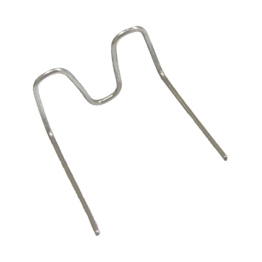 Agrafe de réparation en w dia 0.8 mm  100 pièces