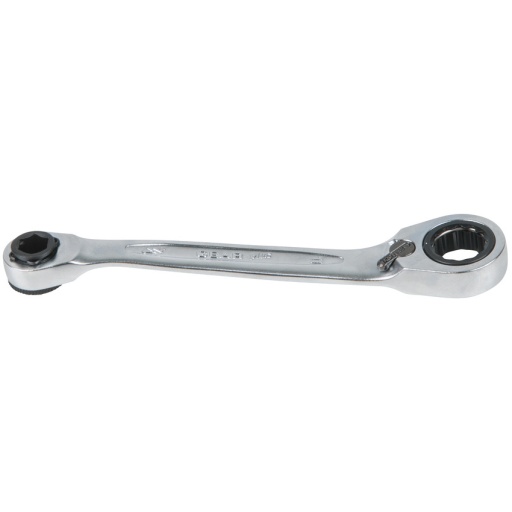 Cliquet débouché 1/4" x11 mm pour douilles traversantes et embouts 1/4"