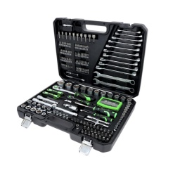 Coffret de douilles et accessoires COMPETITION 1/4" + 1/2" 232 pcs