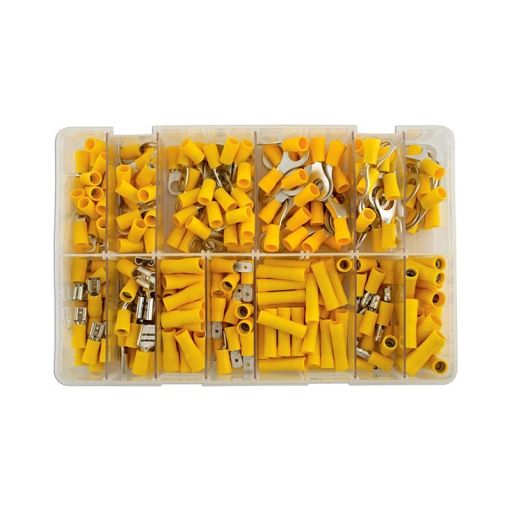 Assortiment cosse électrique jaune