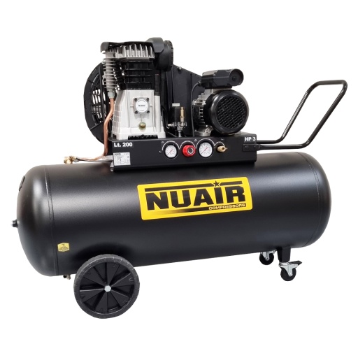 Compresseur à piston 3 CV 200 L 230 V reduction sonore