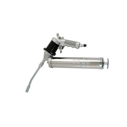 Pompe a graisse pneumatique avec tete tournante 360 degres. 