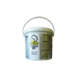 Lubrifiant nouvelle génération pour engrenages nus et sellettes de camions. 
resistante aux fortes charges.
fortement adhésif. lubrifie durablement. ne coule pas et permet d'espacer considerablement les operations de maintenance. protege efficacement de la corrosion. ne durcit pas et evite la casse lors du démontage. 
pouvoir anti-usure renforce. 
convient pour la lubrification sous de fortes charges et sous phenomenes vibratoires. > graissage des sellettes de camions et lubrification des engrenages nus. pignons. couronnes. chaines et autres éléments de transmission de puissance soumis a fortes charges. vibrations et contraintes atmospheriques. très adherente. tu : -30°c a +130°c