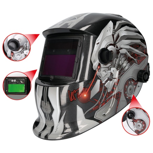 Casque de protection automatique pour soudeur Steel Design