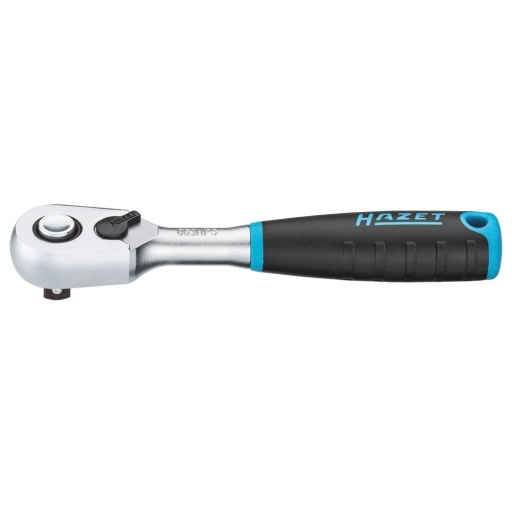Cliquet 1/4" 90 dents reversible tete compacte avec bouton poussoir
