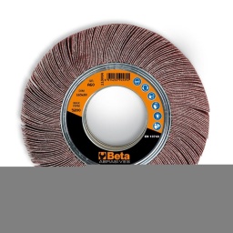 Roue à lamelle avec alésage 165x30 11300A grain 180
Les roues à lamelles sur bride sont des produits aptes à l’usinage de bords, contours et surfaces irréguliers grâce à la grande  flexibilité des lamelles. 
Elles sont disponibles avec une toile en corindon de granulométrie de 40 à 220, des diamètres de 165 à 300 mm et une largeur de 30 ou 50 mm.
La version avec lamelles découpées est étudiée pour offrir une  finition plus  fine à pression égale.
Lot de 3