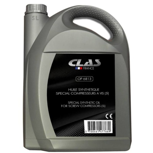 Huile synthetique spéciale compresseurs à vis (5l)