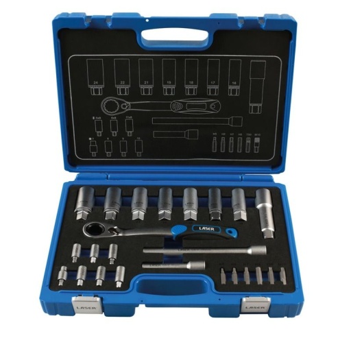 Kit d'outils pour amortisseur et suspension Macpherson, 24 pièces