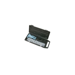 Pince à rivet 
- manche pvc confort
- longueur 270mm 
- pour rivets 2.4-3.2-4-4.8
- 200 rivets 2.4-3.2-4.0-4.8