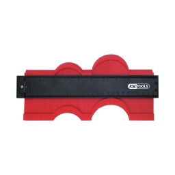 Outil pour prise de gabarit. et reports de formes complexes
- outil permettant de realiser differentes formes complexes
- l 280mm 