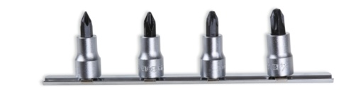 Jeu de 4 douille tournevis pour vis Phillips®
